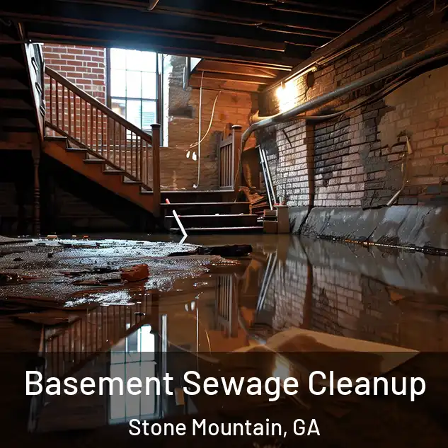  Basement Sewage Cleanup Stone Mountain, GA